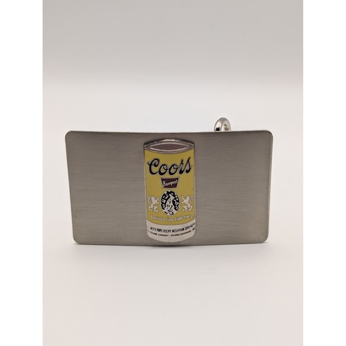 Coors banquet belt buckle mens - banquet,