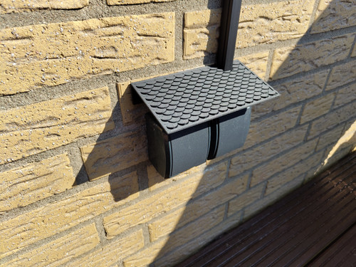 Outdoor power outlet rain - power,