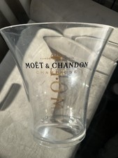 Moet & Chandon Ice Bucket Acrylic! 28cm High! Bargain