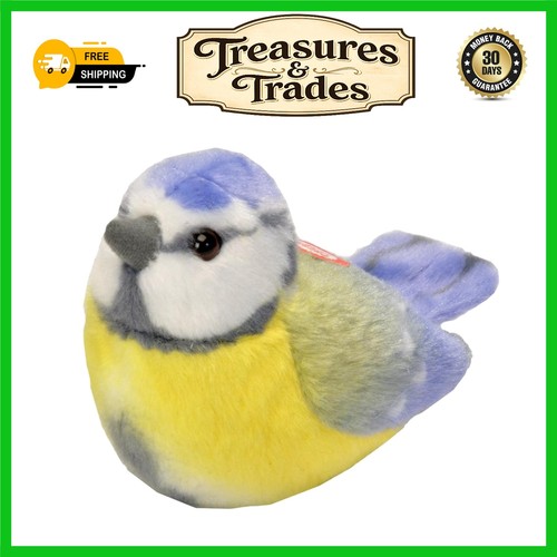 Realistic blue tit - tit, bird