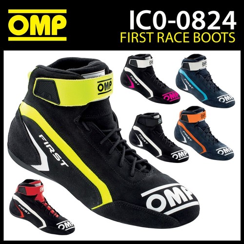 Omp first race boots - first, suede