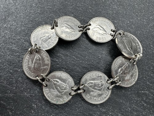 Vintage wwii farthing - vintage,