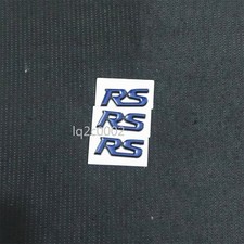 3x Blue Matte Black RS Metal