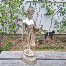 Tall Silver Plated Walking