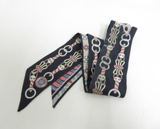 Authentic HERMES  Silk Scarf