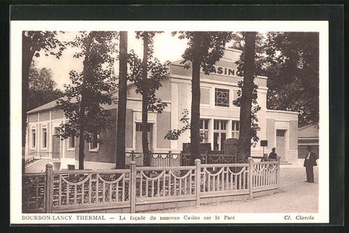 Old postcard bourbon - postcard, bourbon-lancy