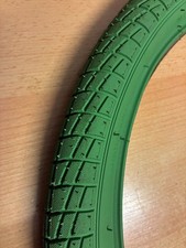 1/ Green BMX Bike Tyre 20 x