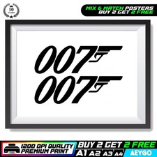 JAMES BOND CLASSIC RETRO Wall