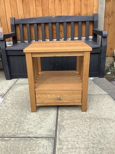 Solid oak side - oak, table