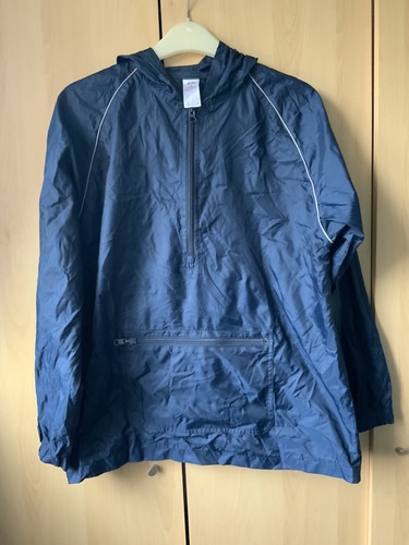 Childs blue kagoul - , folds