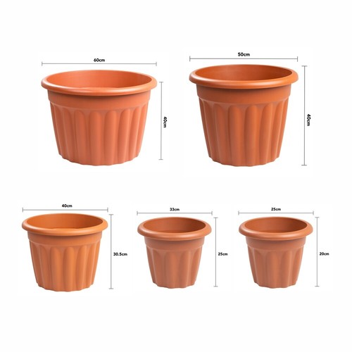 60cm round plastic - 25/33/40/50/60cm,