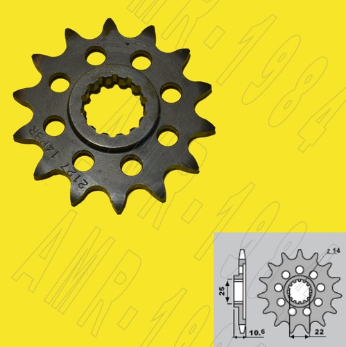Steel drilled sprocket 17 - drilled,