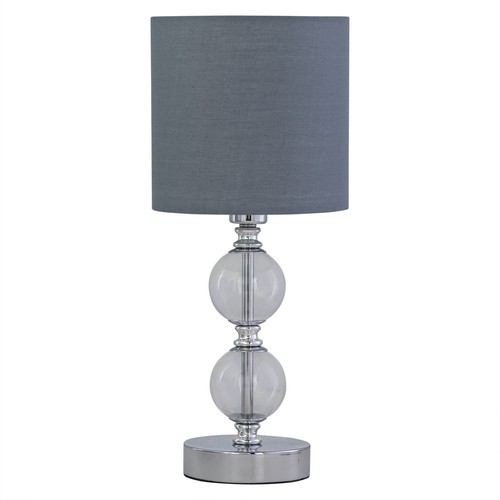 Modern chrome two ball - chrome, table