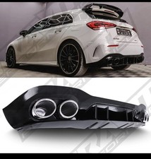 CHROME QUAD TIP EXHAUST BLACK