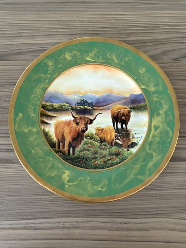 Coalport hand painted bone - coalport,