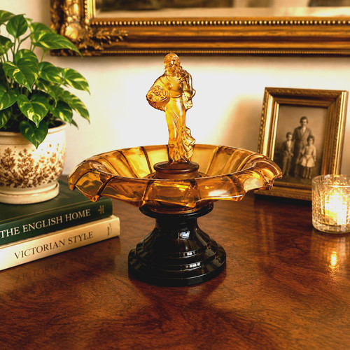 Rare amber glass - amber, walther