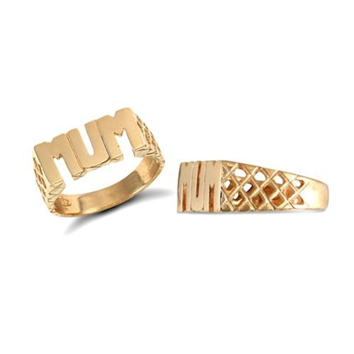 9ct yellow gold mum basket - 9ct,
