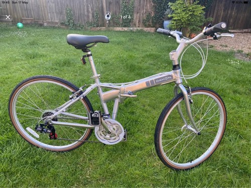 Dahon espresso folding bike - dahon,