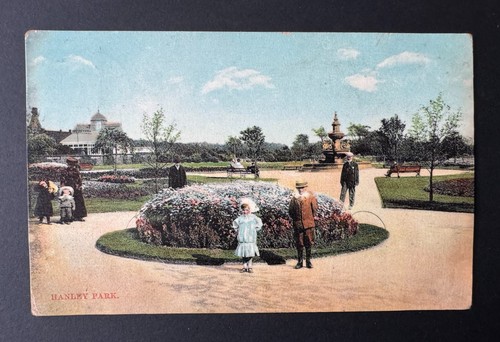 Vintage postcard hanley - -,