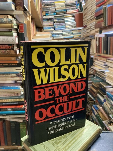 Signed colin wilson beyond - signed,