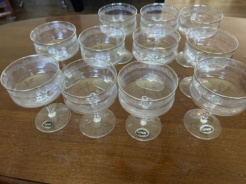 Set eleven lenox crystal - of,