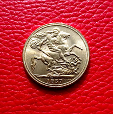1957 Elizabeth II: Gold-Plated