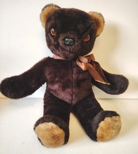 Vintage Brown Teddy Bear Nab Crafts Whalley Lancashire Old Plush Toy 42cm 