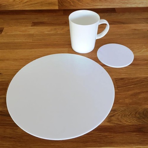 Round placemats coasters - round,