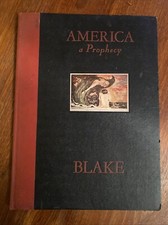 America A Prophecy by William Blake - RARE United Book Guild 1947 hardback