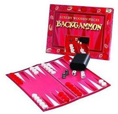 Games backgammon luxury wooden - backgammon,
