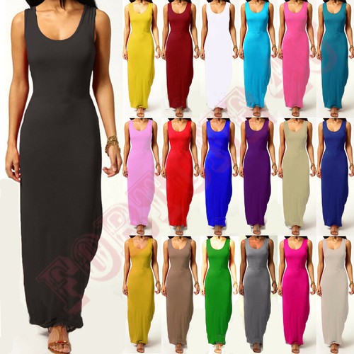 Womens long maxi dress - dress, ladies