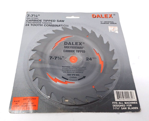 Dalex carbide tipped saw - carbide, 7-7