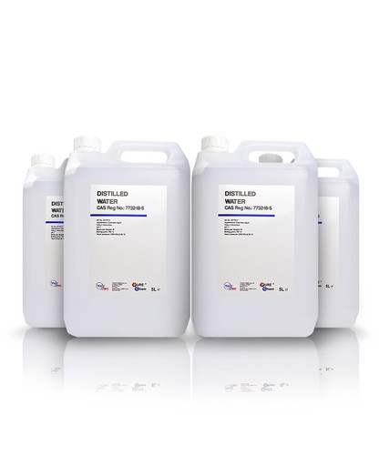 Distilled water 4x5l pure - 4x5l,