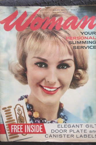 Woman magazine dated - woman,
