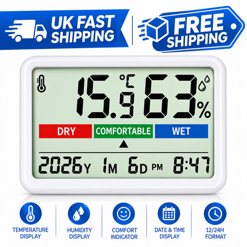 Digital temperature humidity - temperature,