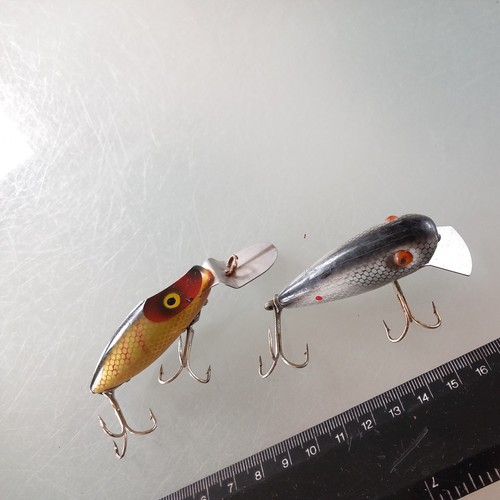Vintage wooden lures - 2,
