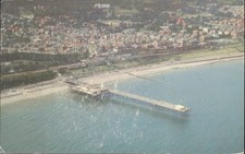 Colwyn bay pier - pier, aerial
