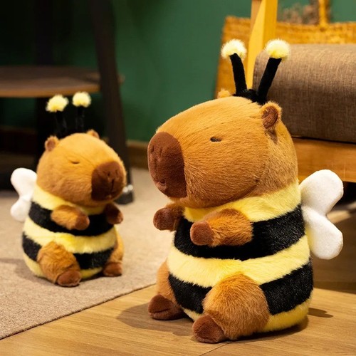 Cute bee capybara - plush, toy
