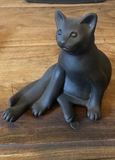 SUSIE MARSH CAT SCULPTURE