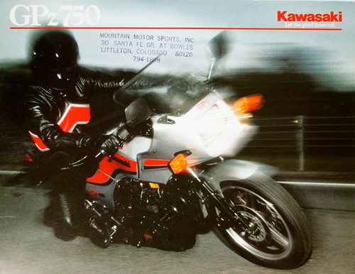 Kawasaki 1984 gpz750 - kawasaki,
