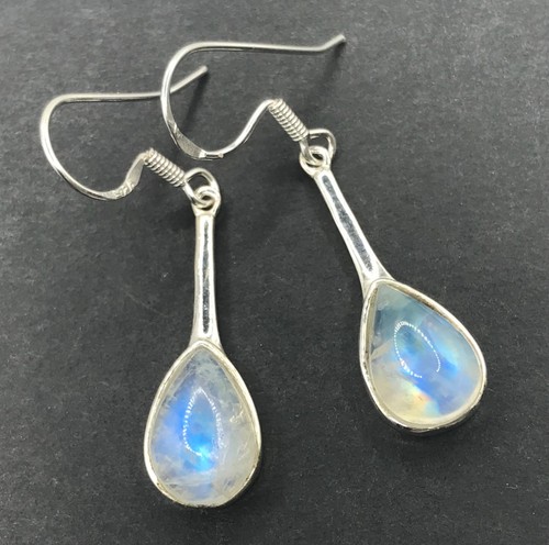 Rainbow moonstone pear - , drop