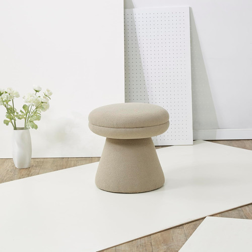 Gisella light brown boucle - gisella,