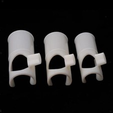 Dizi Parts Portable Flute Practice Mouthpiece Protector Beige 6 x 2.5 x 2cm