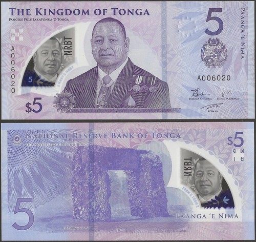 Tonga new b226a paanga - new,