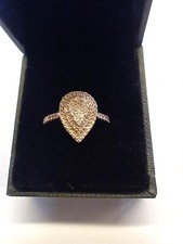 Ladies diamond engagement ring - diamond,