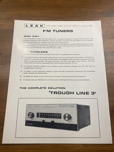 Leak trough line - trough, 3