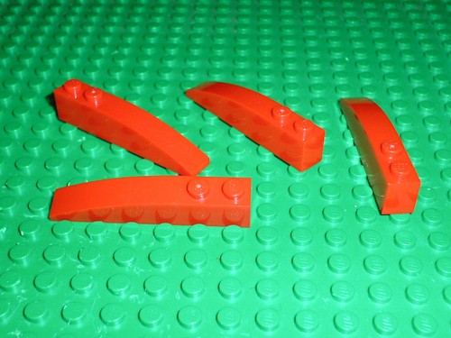 Lego red slope - lego,