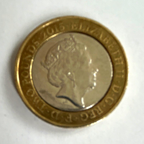 2015 two pounds coin - 2015, uk