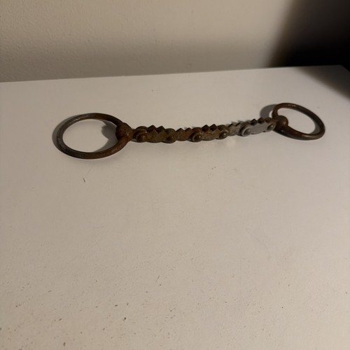 Vintage iron horse harness bit - vintage,