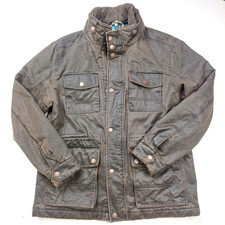 Mantaray Wax Jacket Brown